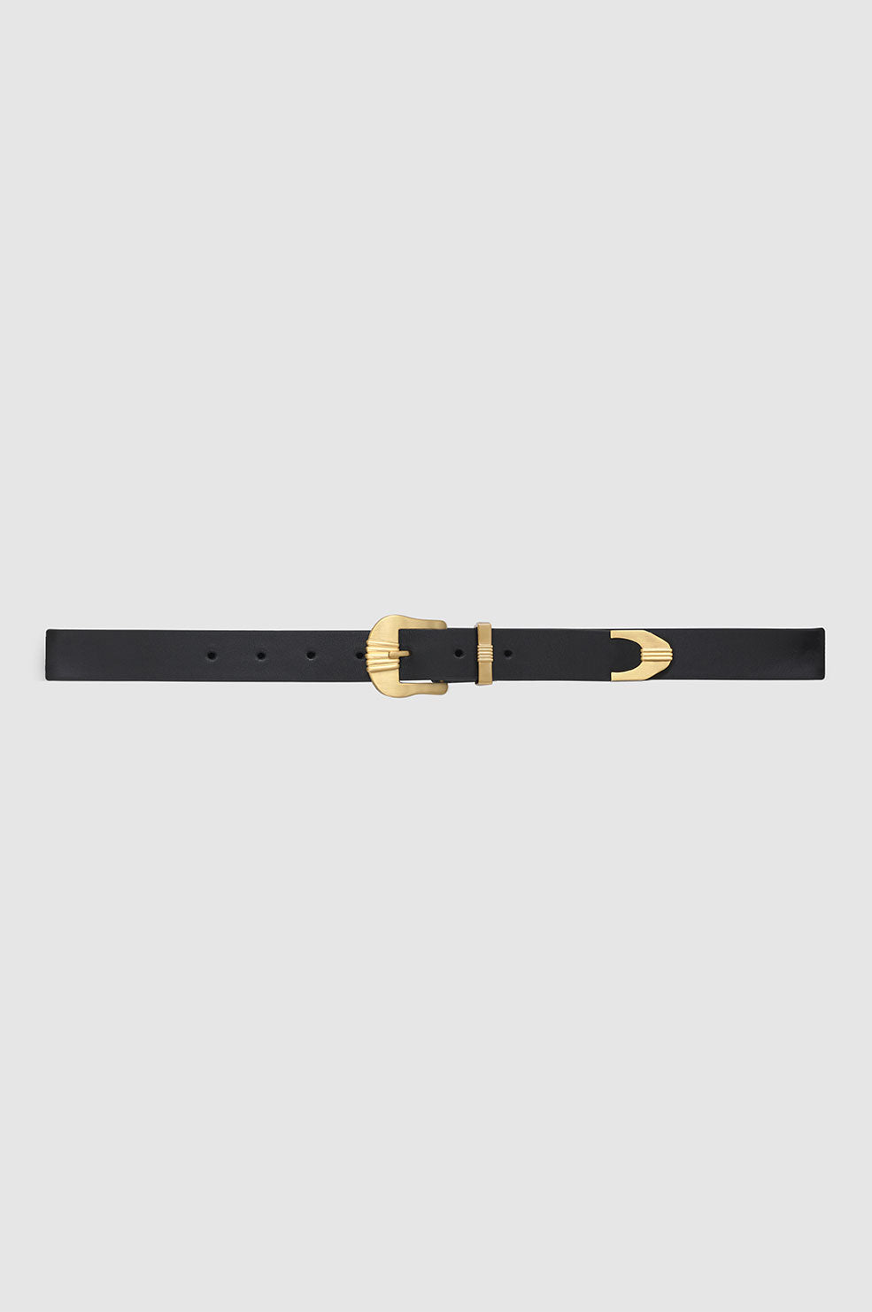 ANINE BING WAYLON BELT BLACK AND GOLD Miss Henry Boutique