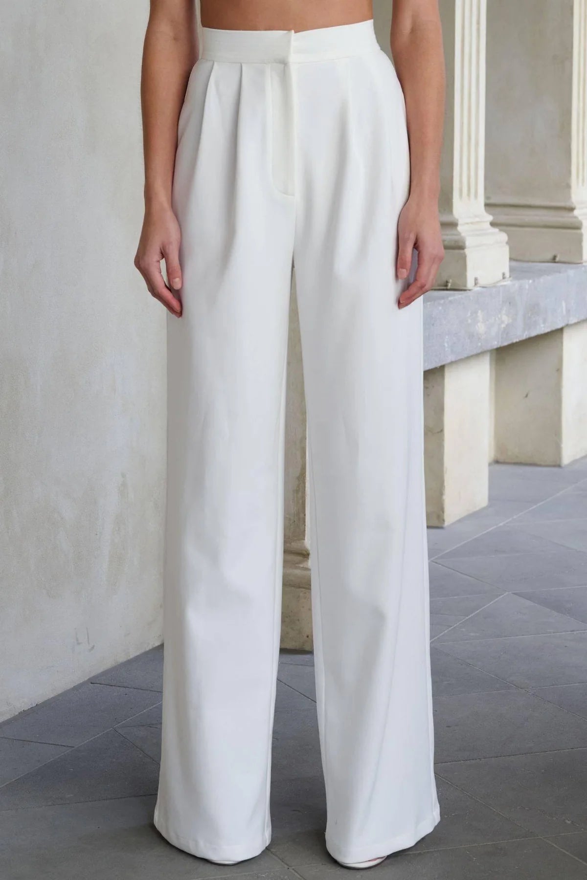 LONDYN PANTS - WHITE