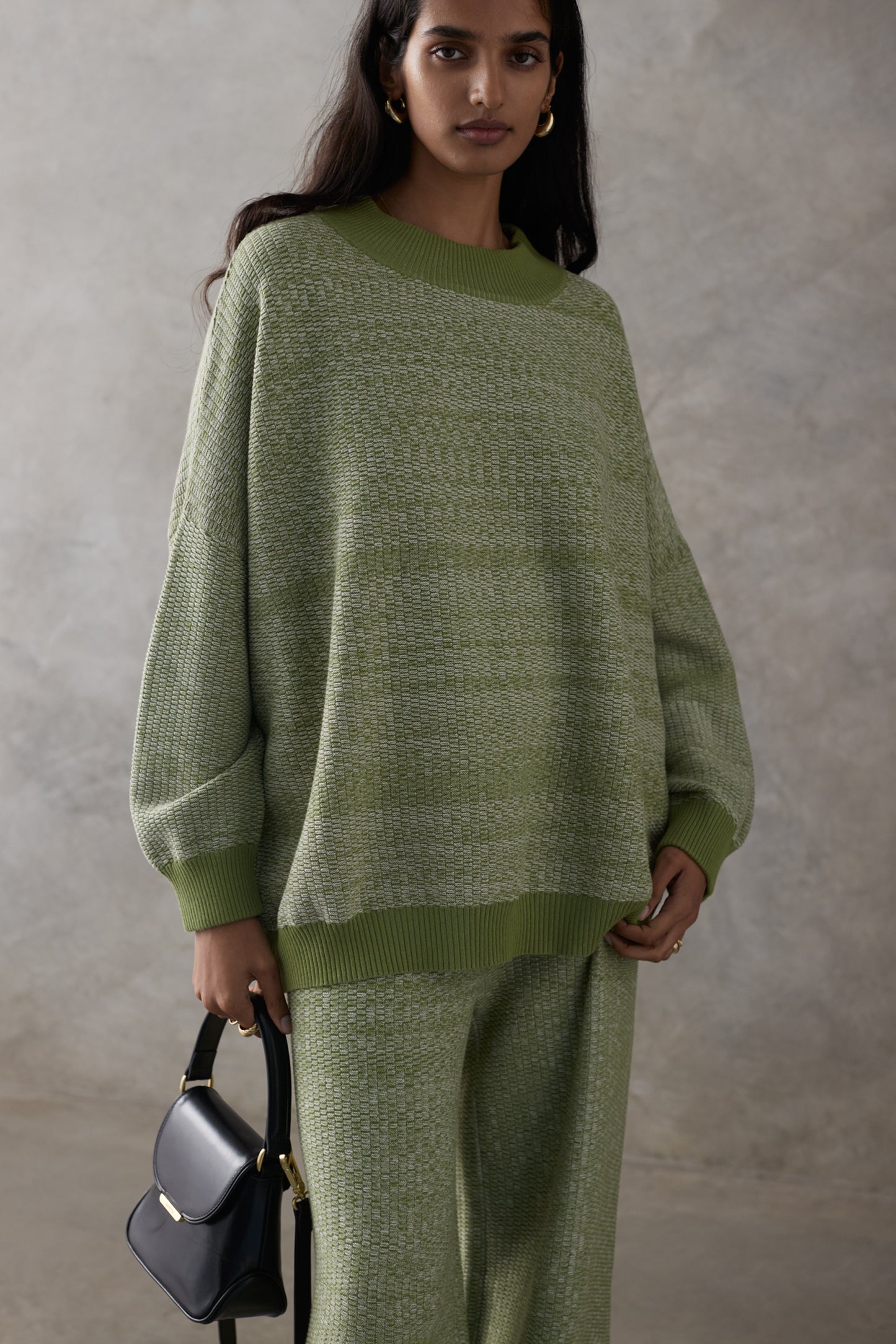 *PREORDER* THE SAYBEL KNIT JUMPER - MINT