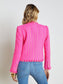 TINLEE JACKET - SHOCKING PINK/GOLD STRIPE