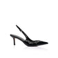 CHARLOTTE SLINGBACK PUMP - BLACK