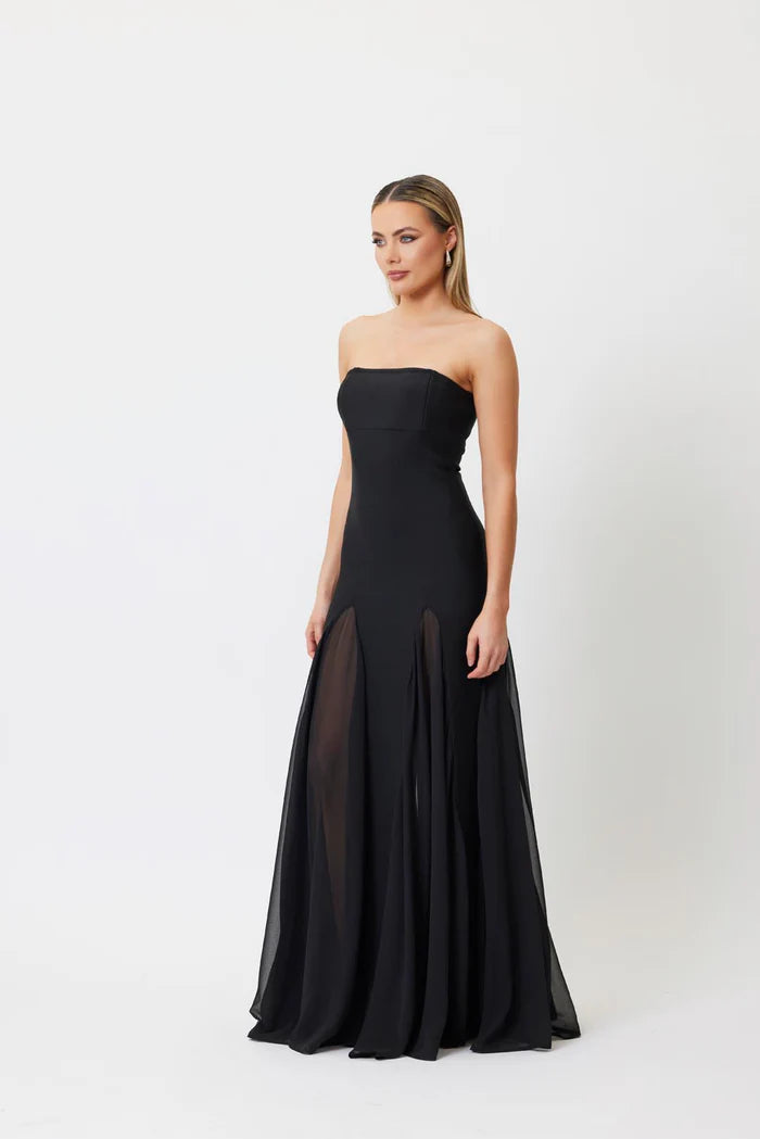 MAE MAXI DRESS - BLACK