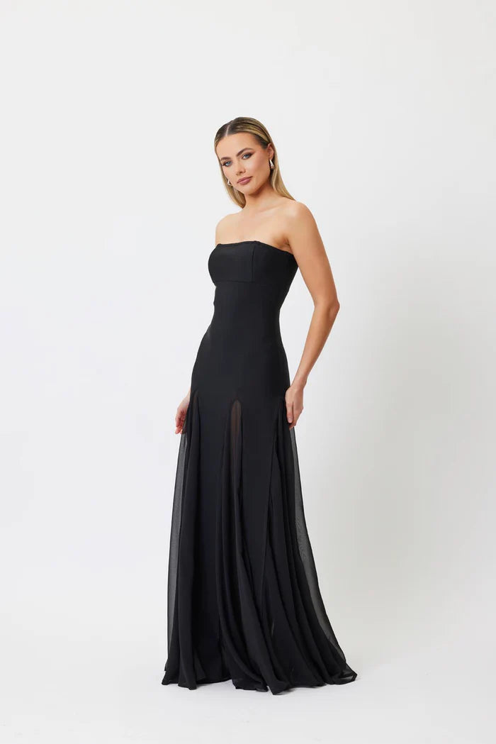 MAE MAXI DRESS - BLACK