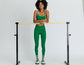 FORM SEAMLESS MIDI PANT - GREEN