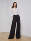 PILAR WIDE LEG PANT - BLACK