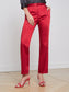 REBEL TROUSER - DARK TANGO RED