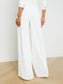 NOVA PLEATED PANT - IVORY