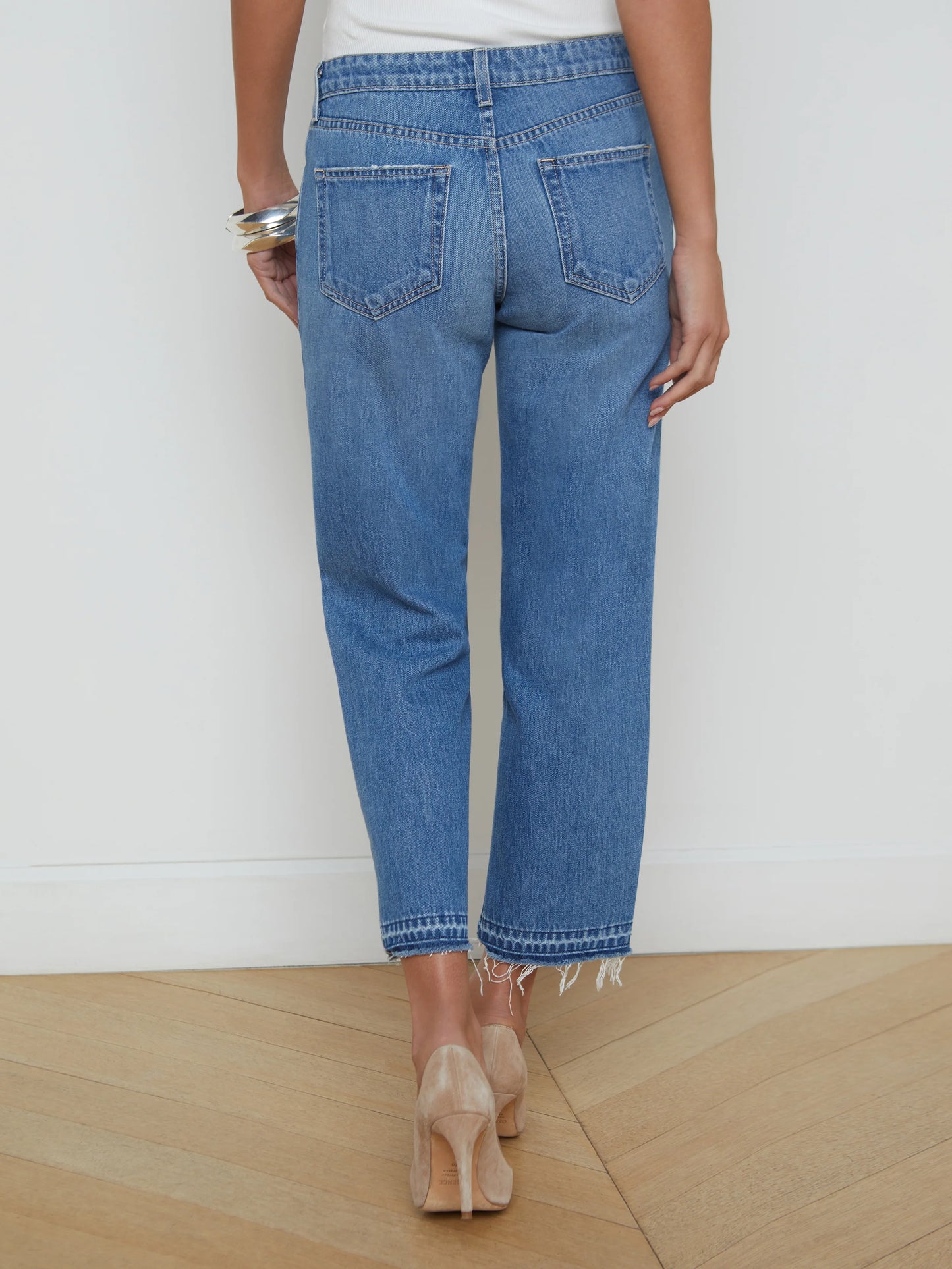 BLAINE CROP STOVEPIPE JEAN - PARKER