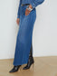 MIRIAM DENIM MAXI SKIRT - APOLLO