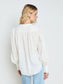 KIERA SHIRRED BLOUSE - IVORY