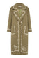 *PREORDER* SAMMY EMBROIDERED COAT - OLIVE