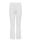 REN FLARE KNIT PANT - WHITE