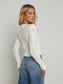 MIO CABLE CROP PULLOVER - IVORY