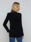 BAILEIGH KNIT BLAZER - BLACK