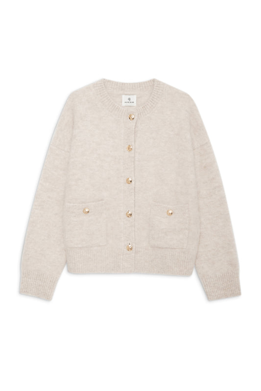 BOBBIE CARDIGAN - LIGHT OAT