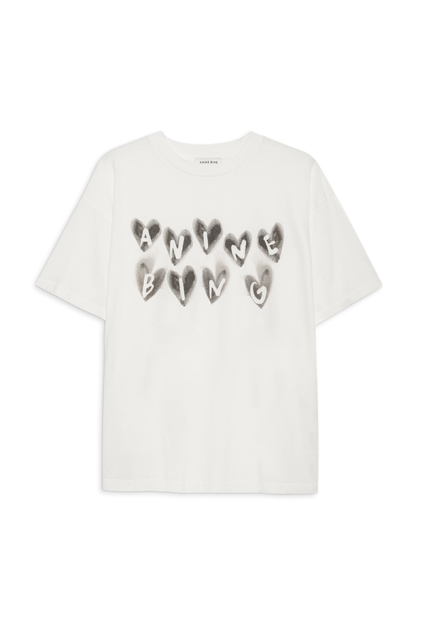 CADE TEE HEARTS - IVORY