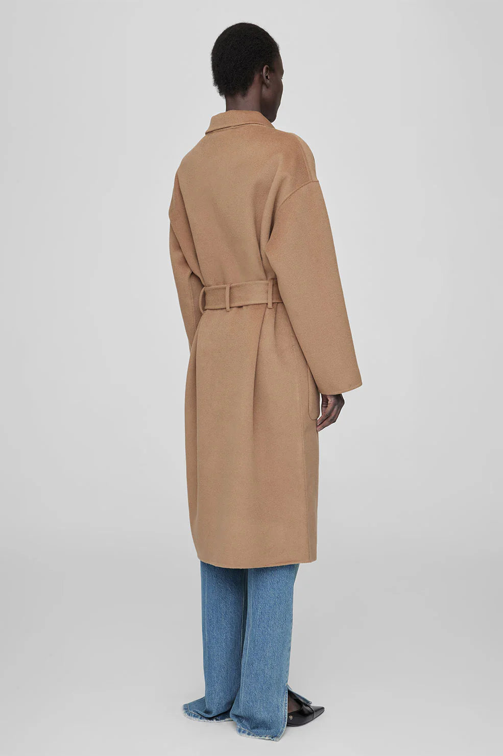 DYLAN COAT - CAMEL CASHMERE BLEND