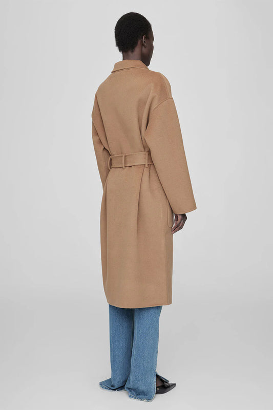 *PREORDER* DYLAN COAT - CAMEL CASHMERE BLEND