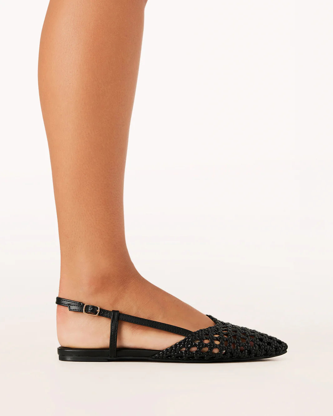 ALEXANDRA FLAT - BLACK