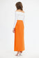 BALDERSTONE SKIRT -  NEON TANGERINE