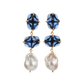 GIA EARRINGS - BLUE