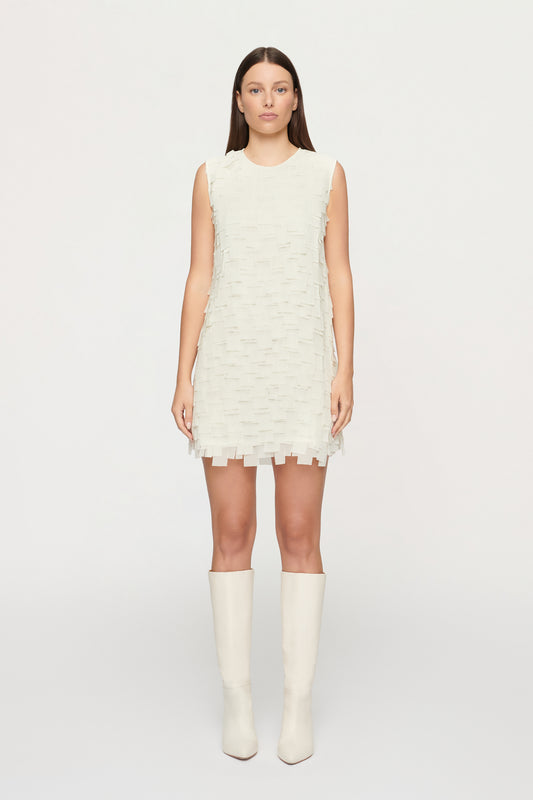 BLAKE MINI DRESS - OAT