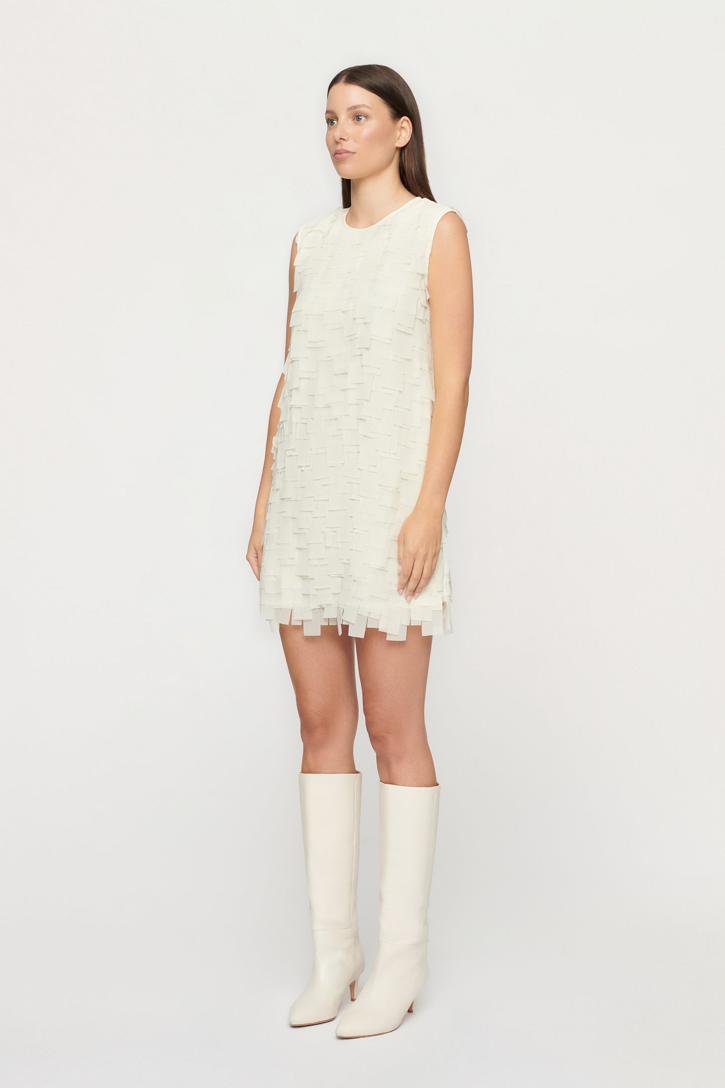 BLAKE MINI DRESS - OAT