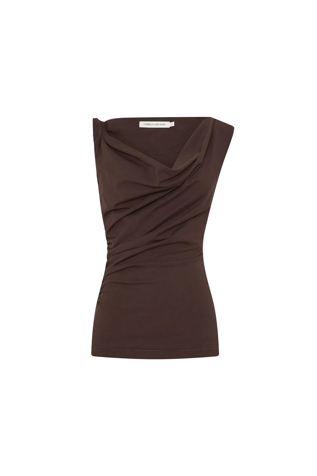 MARA TOP - CHESTNUT