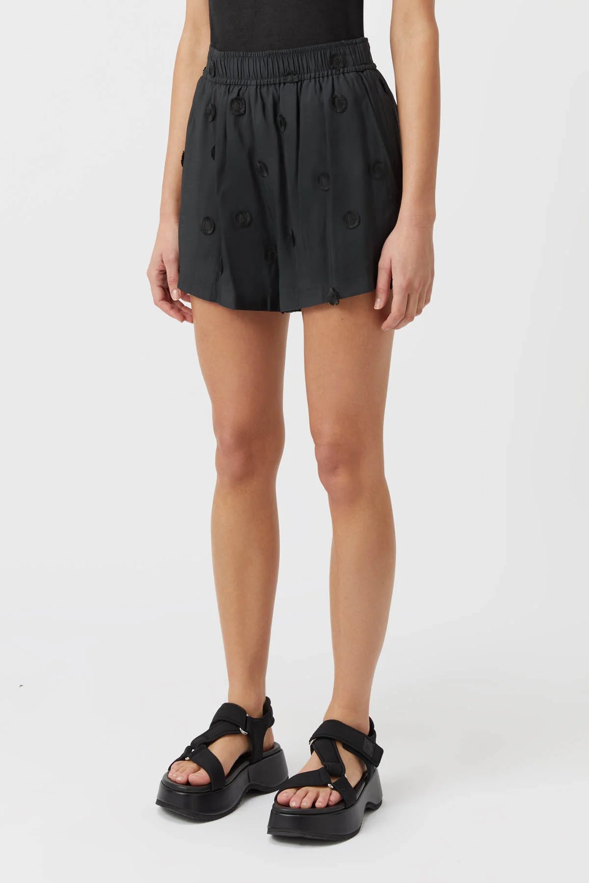 OTTILIE SHORT - BLACK