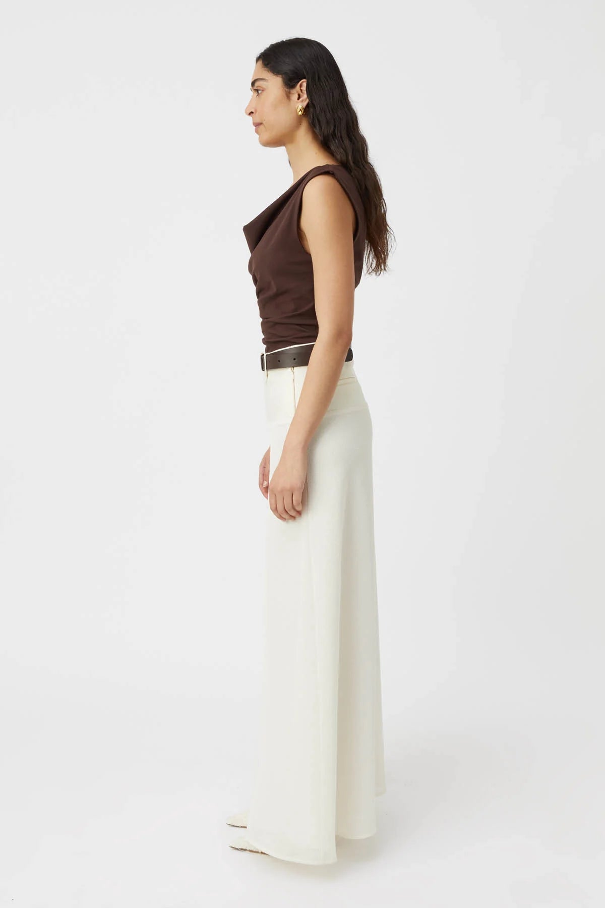 MARA TOP - CHESTNUT