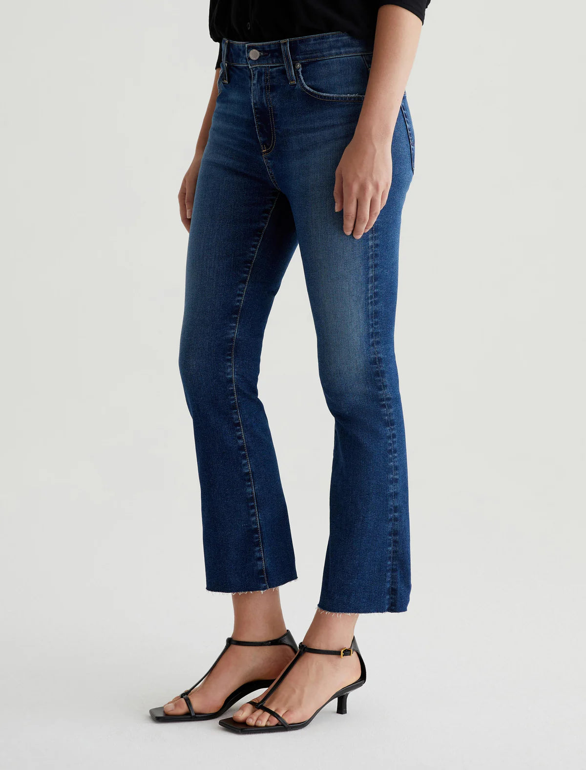 FARRAH BOOT CROP JEAN - FORGOTTON