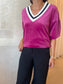 VELOUR JUMPER - PINK