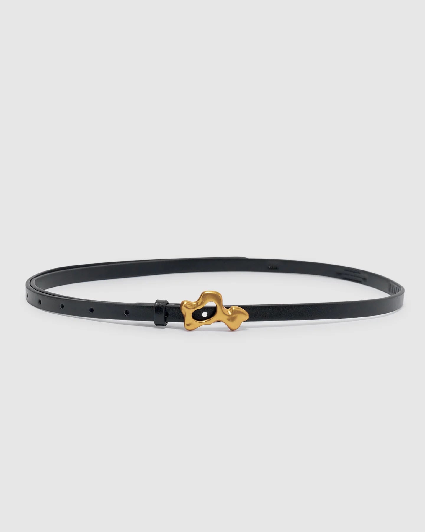 LEANDRA BELT - BLACK/GOLD