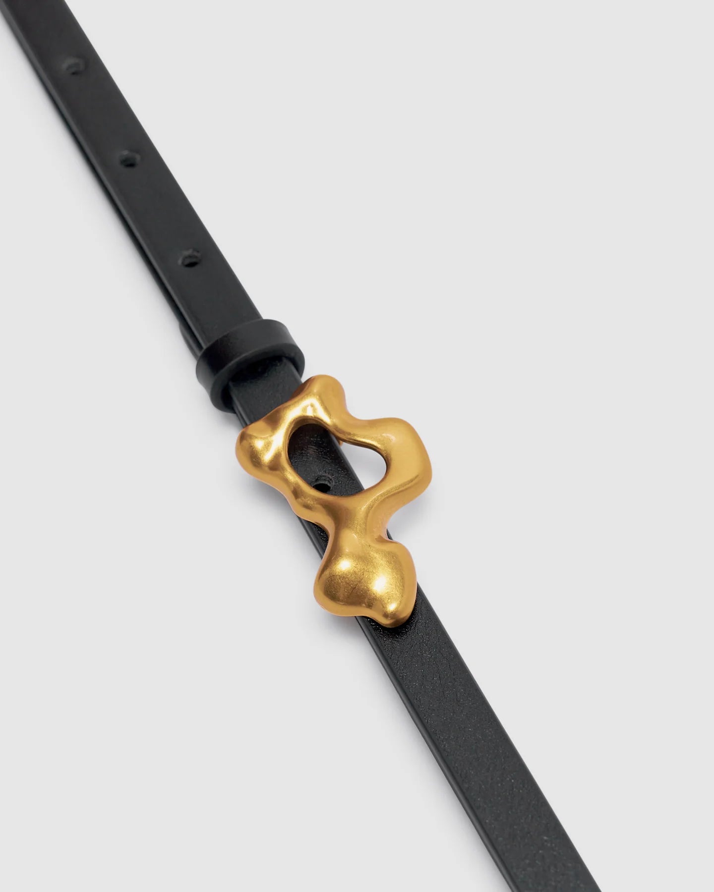 LEANDRA BELT - BLACK/GOLD