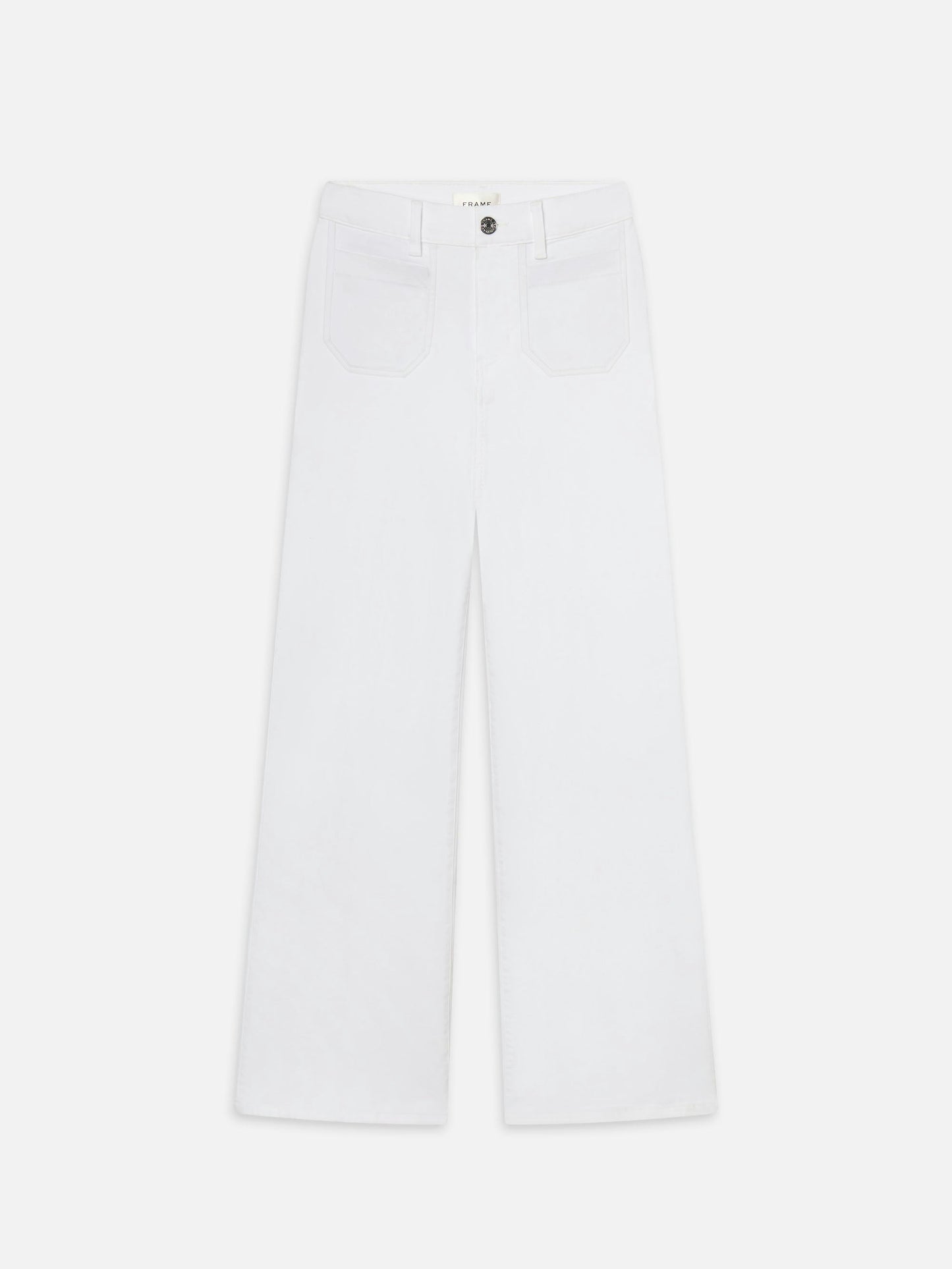 LE SLIM PALAZZO MODERNIST POCKET - WHITE