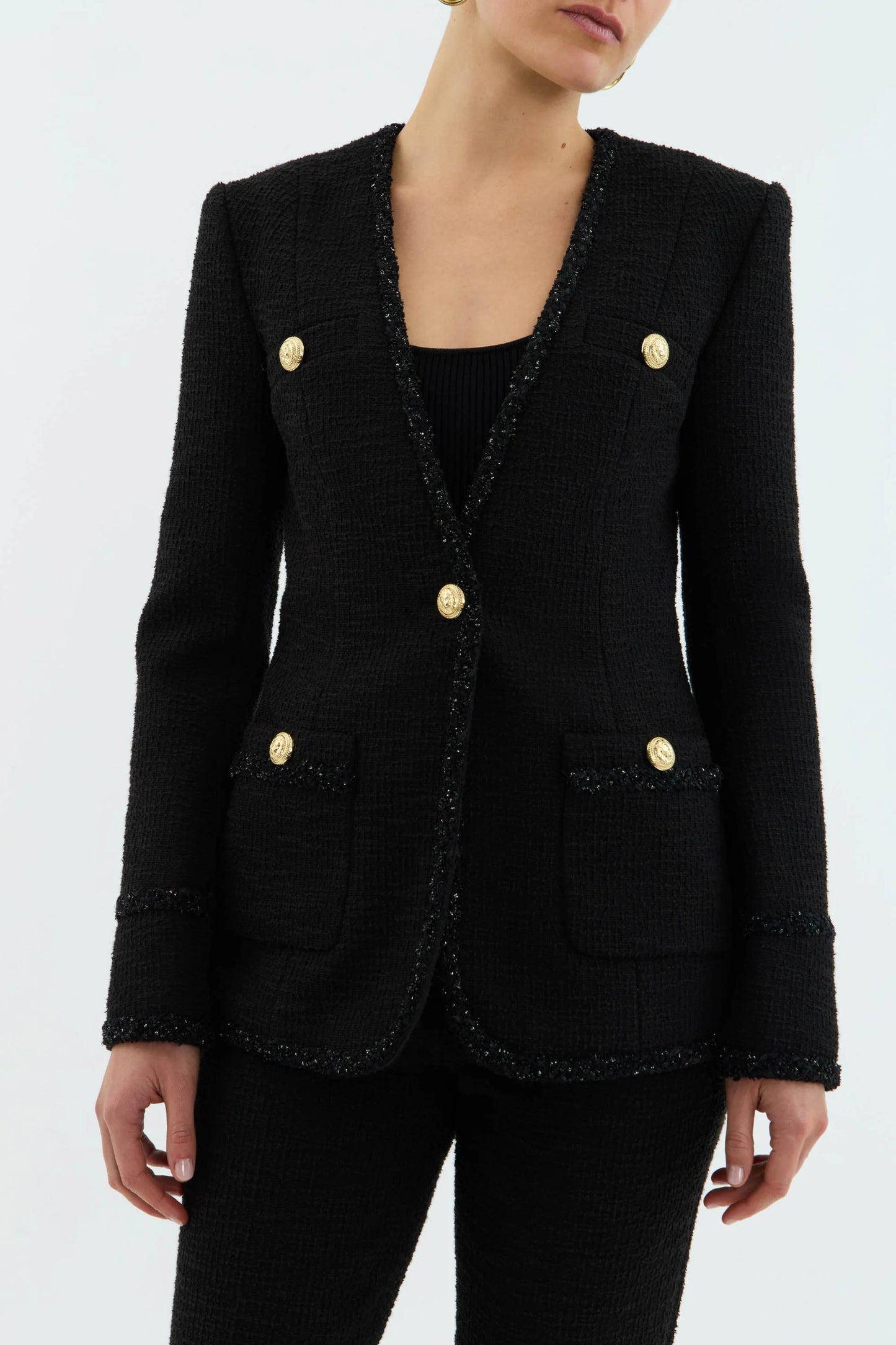 MARGO BLAZER - BLACK