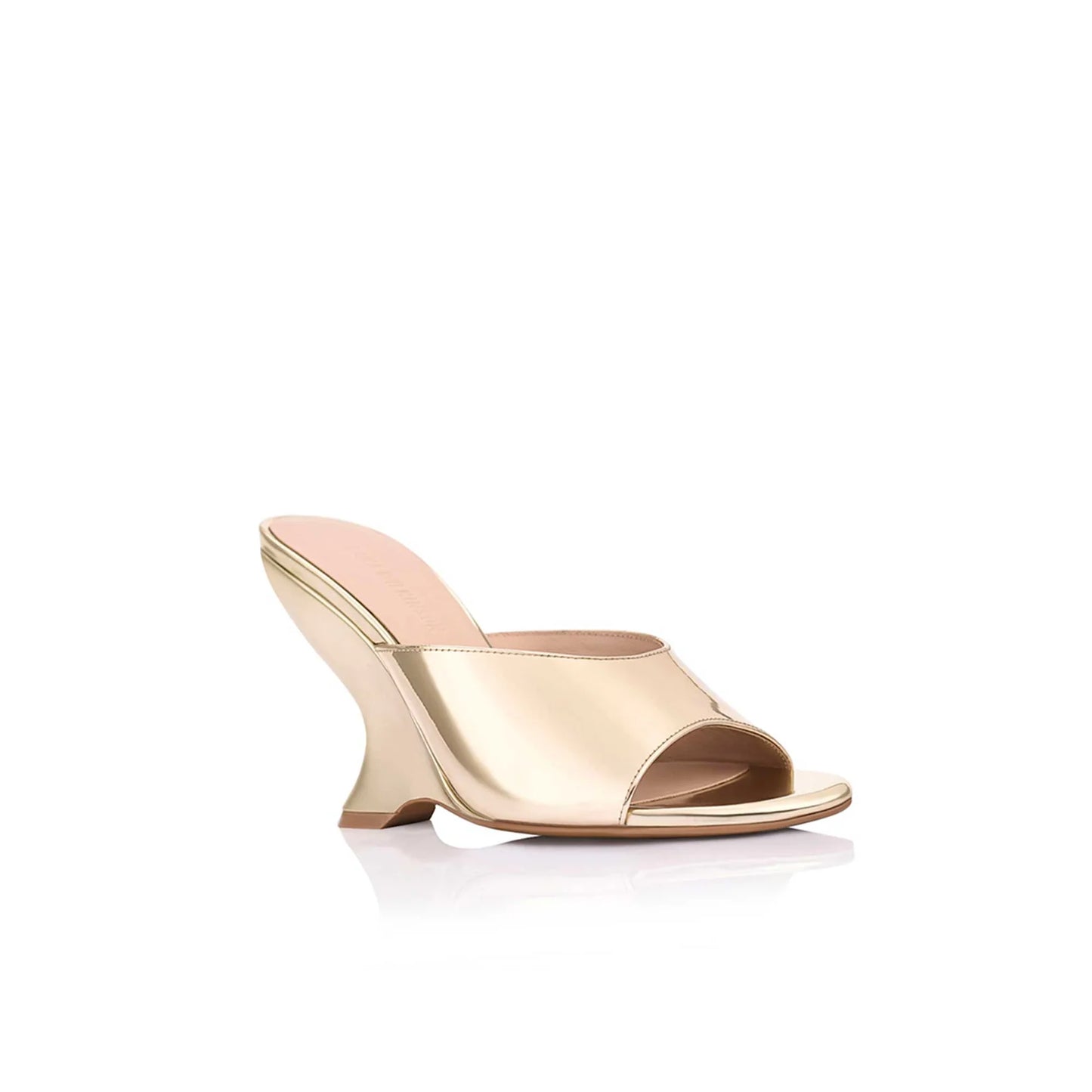 MARTHA WEDGE HEEL SANDAL - GOLD