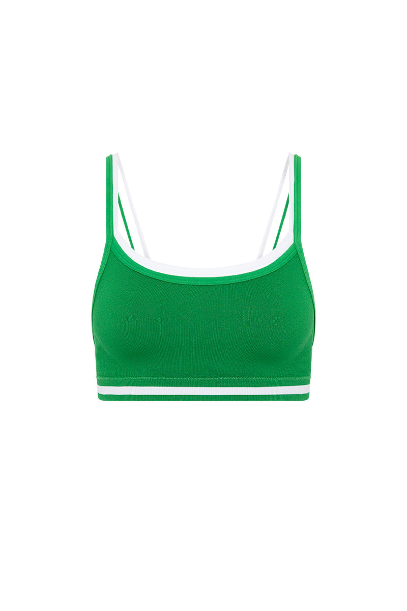 FORM SEAMLESS KELSEY BRA - GREEN