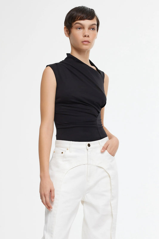 BOOTHBY TOP - BLACK