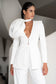 TALISA BLAZER - WHITE