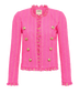 TINLEE JACKET - SHOCKING PINK/GOLD STRIPE