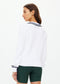 SONNY V NECK KNIT SWEATER - WHITE