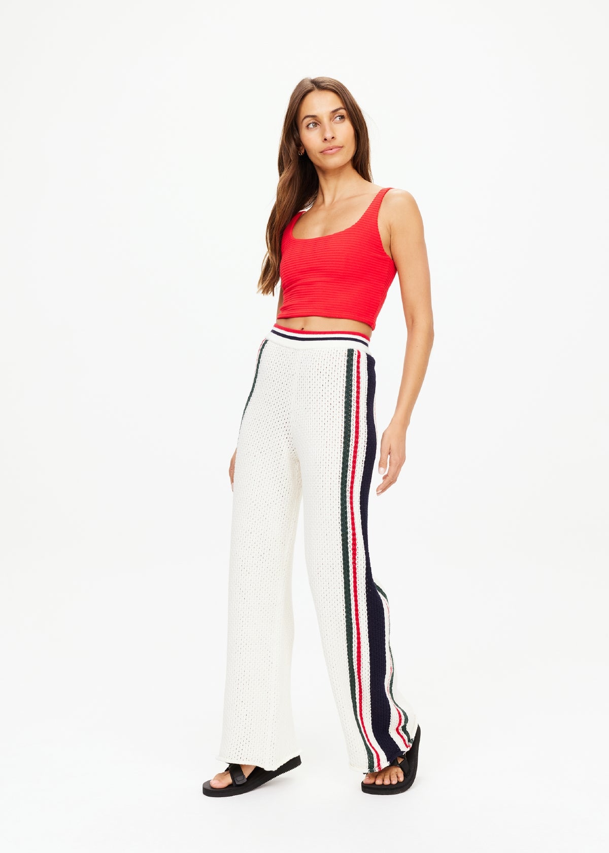 REVERIE KANSAS PANT - WHITE