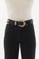 *PREORDER* EMBELLA GOLD MEDIUM BELT - BLACK