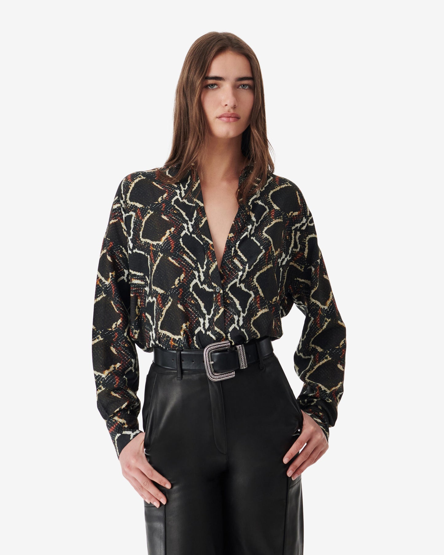 AMBRINE SHIRT - PYTHON PRINT