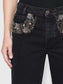 THE BEADED STRAIGHT JEAN - PORTIA