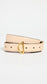 CRESCENT BELT - BEIGE