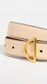 CRESCENT BELT - BEIGE