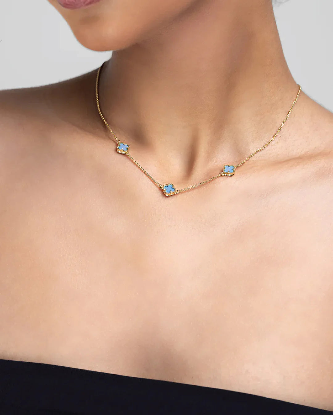 DUCHESS OCEAN NECKLACE - GOLD