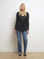 BAILEIGH KNIT BLAZER - BLACK